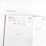 Christmas Memories Linen Journal Store the special memories of the most wonderful time of the year in this decade-long Christmas memory book. Inside features lots of space and prompts where you can record holiday traditions and activities you experience with family and friends