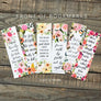 The Perfect Set of 6 bookmarks to use in your Bible, journal, and book! Perfect as a gift for anyone or yourself!