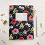 Daisy and Decor, Undated Planner, Bill Tracker Journal, The original Bill Tracker Journal, Floral notebook, Navy blooms, 2020 Planner, New years resolution pay bills on time