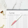 Daisy and Decor Budget planner! These 12 month journals are perfect for anyone! Budget planner, budget book, expenses tracker, bill tracker, debt tracker, savings tracker, yearly budgeting, budgeting tips, how to budget, budgeting for beginners, new home budget, teen budgeting, college budgeting, mom budgeting, how to start budgeting, how to budget,