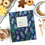 Hardcover Large Recipe Book - Leaves, New Family Gift, wedding gift registry, aunt gift, daughter gifts, cookbook, blank recipes book, Perfect unique gift for mom, for aunt, grandma, sisters, anyone!! Makes the perfect gift! Housewarming gift, birthday gift for mom, gift for mom from kids from daughter, lemons recipe journal, recipe binder, recipes album, family gift, gift for her, gift for mom, grandma gift, engagement gift, rustic kitchen decor, hostess gift, sister gift, unique gift for mom