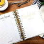 Lemons Keepsake Recipe Journal Organize all of your recipes in this vibrant lemon print spiral-bound book. Inside features separate categories for different courses, along with side tabs for easy access to each section!