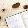 Christmas memory keep, write memories, Christmas Memories Linen Journal Christmas gift, housewarming gift, Store the special memories of the most wonderful time of the year in this decade-long Christmas memory book. Inside features lots of space and prompts where you can record holiday traditions and activities you experience with family and friends