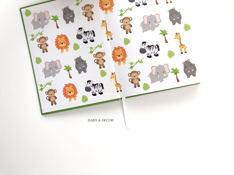 Daisy and Decor Nursery books record memories Cute and funny things my kid says and does linen keepsake journal